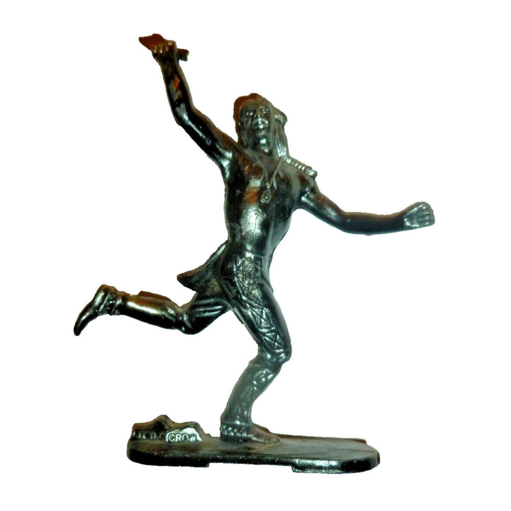 Vintage Little Crow Metal Figurine Lone Star Toys England  2.5"‎ Figure